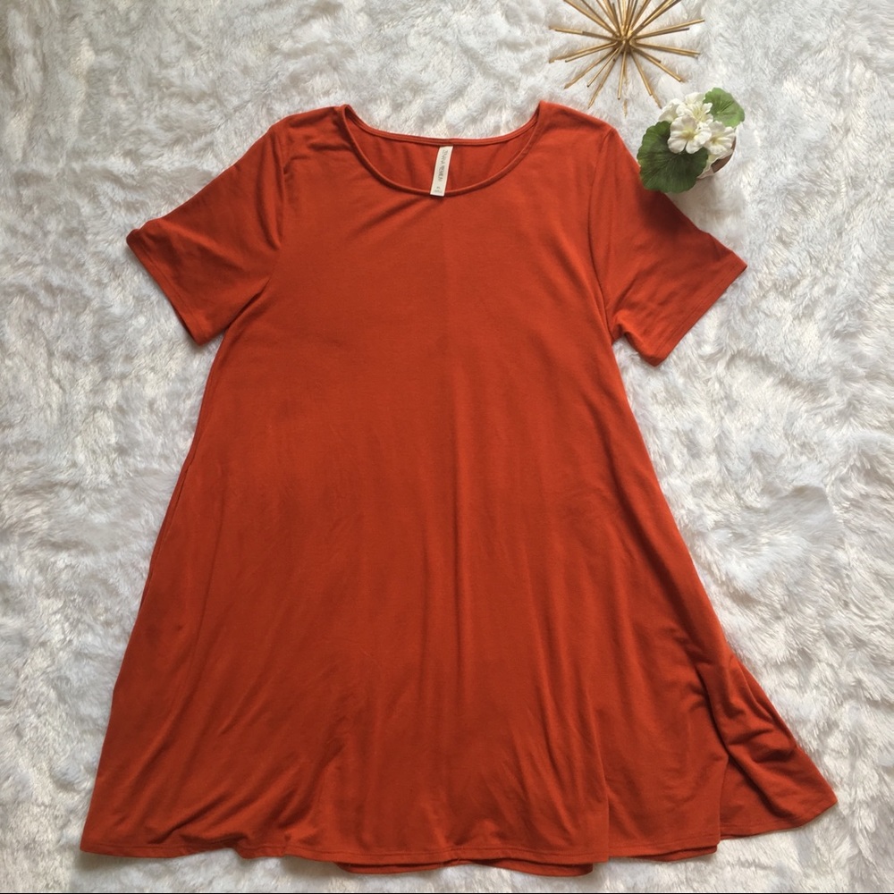 Never worn T-shirt dress W/ pockets